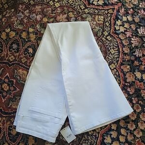 Sans Souci Pants Flair Stretch White Size 13/30